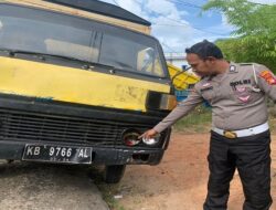 Kecelakaan Lalu Lintas di Jalan Husein Hamzah Pontianak, 1 Korban Alami Luka Serius