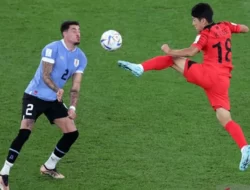 Piala Dunia Qatar: Uruguay Lawan Korea Selatan Imbang 0-0