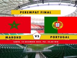Maroko Jadi Negara Afrika Pertama yang Lolos Semifinal usai Taklukkan Portugal 1-0