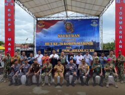 HUT Korps Marinir dan Yonmarhanlan Mempawah, Sekda Ismail Puji Peran TNI AL