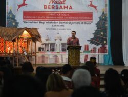 Bupati Kapuas Hulu Hadiri Perayaan Natal Bersama Paroki HSPMTB