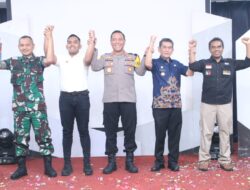 Ani Imbau Jadi Pemilih Cerdas, Apel Siaga dan Launching TPS Rawan Pemilu
