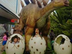 Hadir Taman Dinosaurus di Gaia Bumi Raya City, Pertama Kali di Kalbar