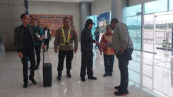 Dukung Program Ketahanan Pangan, Satgas Korpasgat Dampingi Kedatangan DPD RI di Timika
